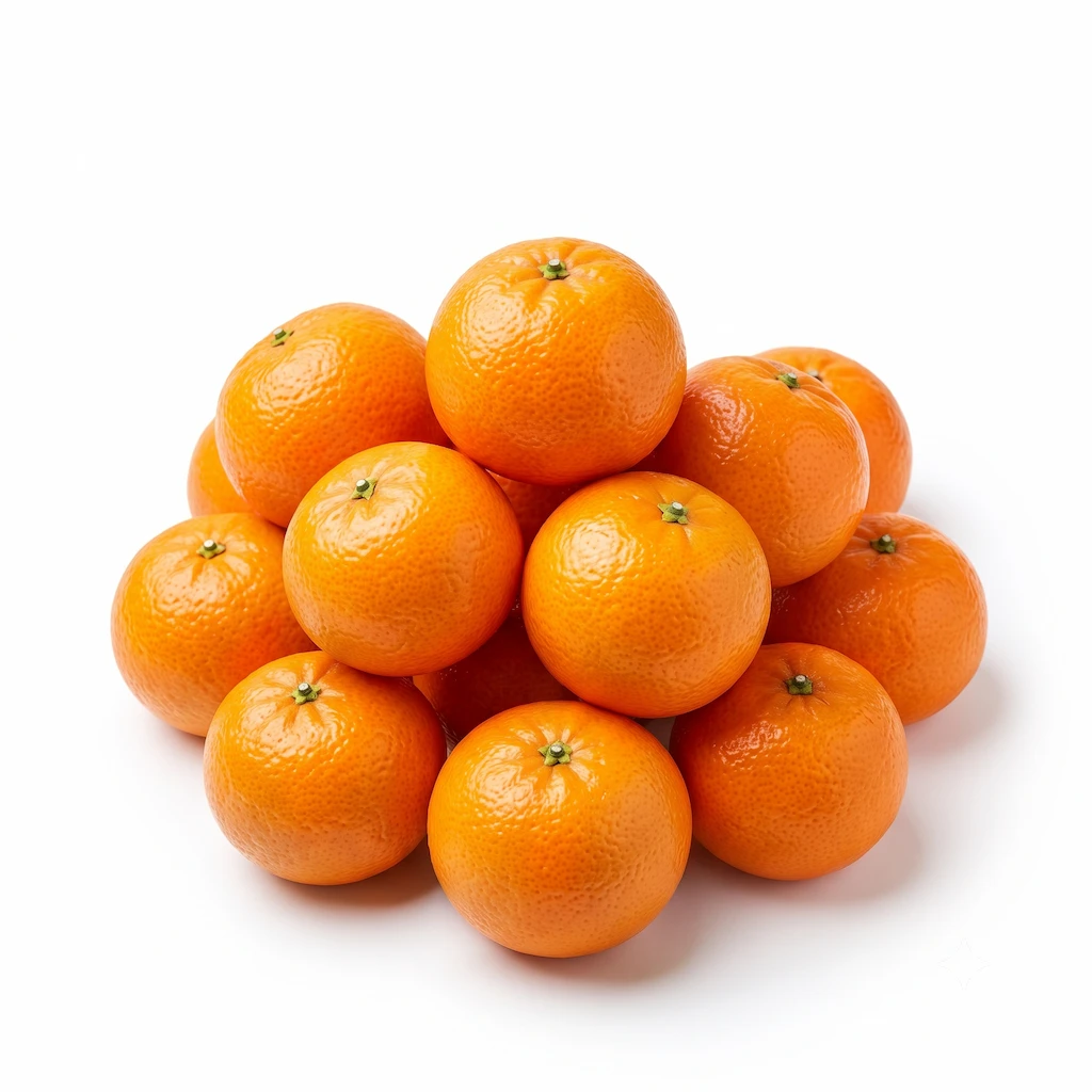Sonnengereifte Navel- und Valencia-Tafelorangen